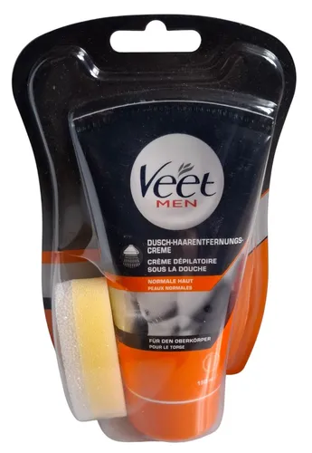 Veet Men Dusch-Haarentfernungscreme für Oberkörper & Beine von VEET