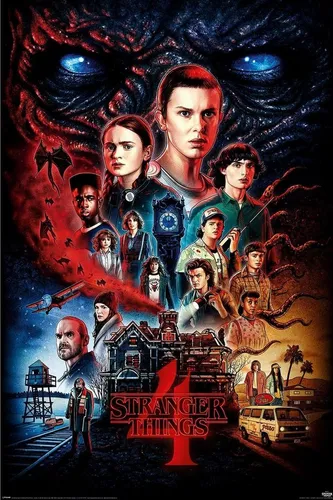 Poster Stranger Things - Poster - Vecna