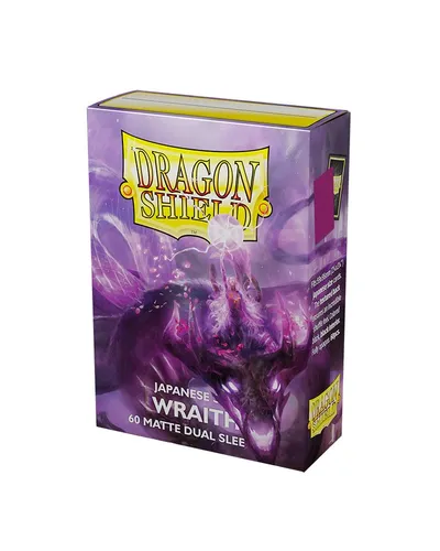Arcane Tinmen Sammelkarte 60 Japanese size Dual Matte Sleeves - Wraith