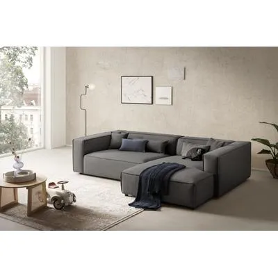 LeGer Home by Lena Gercke Ecksofa PIARA XXL, Big-Sofa, L-Form mit Ottomane