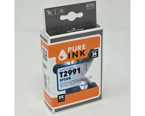 Pure Ink Tintenpatrone ersetzt Epson Patrone T2991 black Tintenpatrone