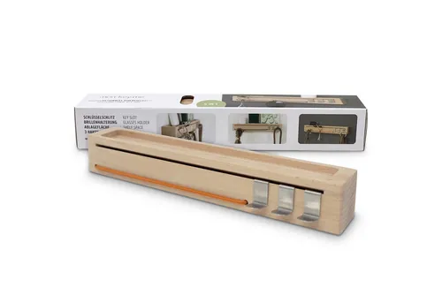 Sanni Shoo Schlüsselbrett monkey aus Buchenholz - Modisches Schlüsselbrett aus Holz mit elastischer Kordel und abnehmbaren Edelstahlhaken. Bietet optimale Ablagefläche für Schlüssel, Handy und mehr – alles griffbereit und ordentlich verstaut.