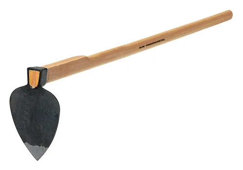 Format Herzhacke schmal Gr. 0 mit Eschenstiel 135 cm - Gartenhacken, schmal, aus Spezialstahl geschmiedet, ideal für präzises Arbeiten im Garten, mit geöltem Eschenstiel für besseren Grip und Langlebigkeit.