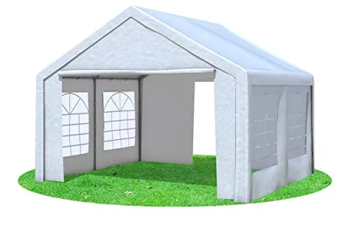 Stabilezelte 4x4m Partyzelt, Classic PRO PE Weiss von Stabilezelte