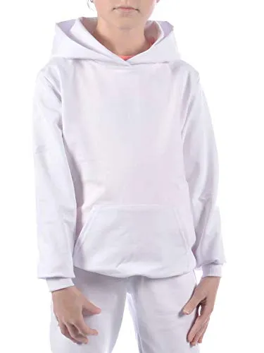 KMISSO Mädchen Kapuzen Pullover Hoodie 30322 Weiß 104