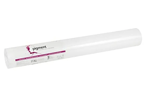 A.S. Création Architects Paper Malervlies - überstreichbare Uni Tapete 953101 in Weiß - Tapeten: Rissüberbrückendes Makulaturvlies, ideal gegen Schimmel, leicht anzubringen und perfekt als Untertapete für kreative Malerarbeiten.