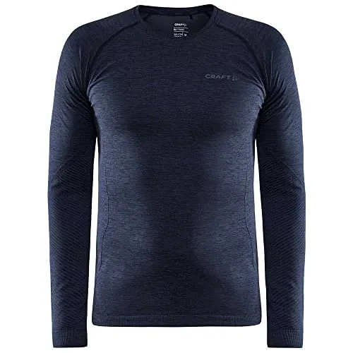 Craft Core DRY Active Comfort Langarmtrikot für Herren XL - Funktionsunterwäsche für Herren, bietet optimalen Komfort und effizienten Feuchtigkeitstransport – ideal für Trekking und Skifahren.
