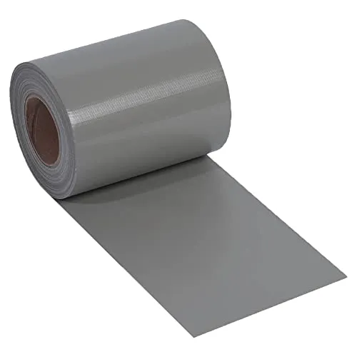NOOR Sichtschutzstreifen PVC BASIC für Doppelstabmattenzaun - Steingrau 0,19x35 m - Hochwertiger Sichtschutz für Doppelstabzäune! Die NOOR Zaunblende bietet zuverlässigen Wind- und Sichtschutz für Garten, Balkon und Terrasse. Langlebig, wetterfest und einfach zuschneidbar - ideal für individuelle Lösungen.