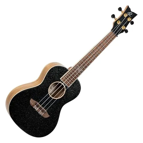 Ortega RUEL-MBK Element Serie Konzert Ukulele - Konzert-Ukulele aus der Element Serie mit Catalpa-Korpus und Fichtendecke, inklusive Deluxe Gigbag für optimalen Schutz und einfachem Transport.