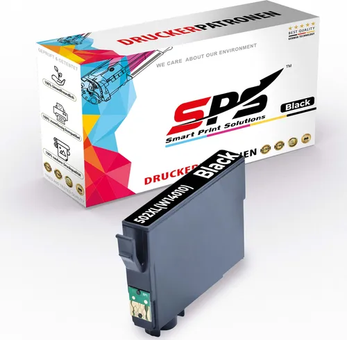 502XL Tintenpatrone Kompatibel für Epson Expression Home XP-5105 | 1x Schwarz