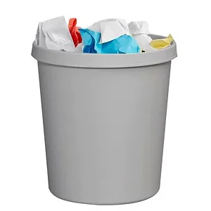 helit Papierkorb 18,0 l lichtgrau, 1 St. von helit