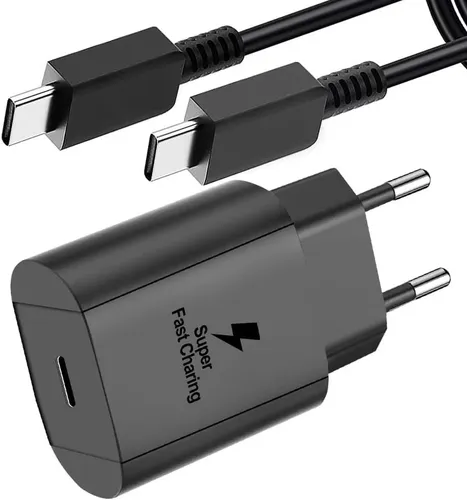 25W USB-C mit 2 Meter Kabel, universell kompatibles ultraschnelles Schnelllade-G