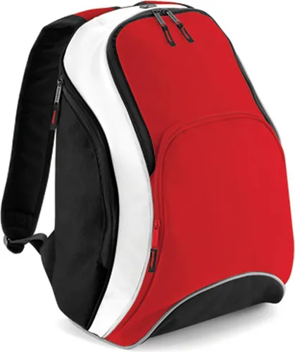 Bag base TEAMWEAR BACKPACK BG571 - Sportlicher Rucksack für Schüler und Freizeit - Sport-Schultertaschen, 21L Volumen, ideal für Schule und Outdoor-Aktivitäten, mit praktischen Fächern für Handy und Kopfhörer.