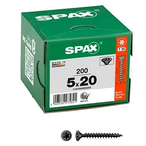 SPAX Schrauben Schwarz von SPAX