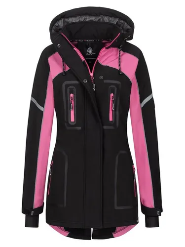 Rock Creek Softshelljacke Damen D-497 – Wetterfeste Freizeitjacke - Die Rock Creek Damen Softshelljacke D-497 bietet hervorragenden Schutz bei Outdoor-Aktivitäten. Sie ist winddicht, wasserabweisend und atmungsaktiv, ideal für wechselhafte Wetterbedingungen.