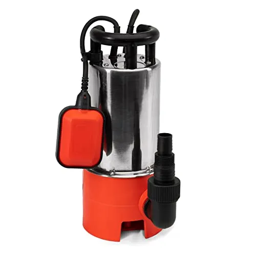 Grafner Schmutzwasserpumpe 20.000 l/h - Tauchpumpe für Garten - Wasserpumpen für effiziente Entwässerung und Bewässerung, leistungsstark mit 1100W und selbstansaugend, ideal für Schmutzwasser und Regenwasser.