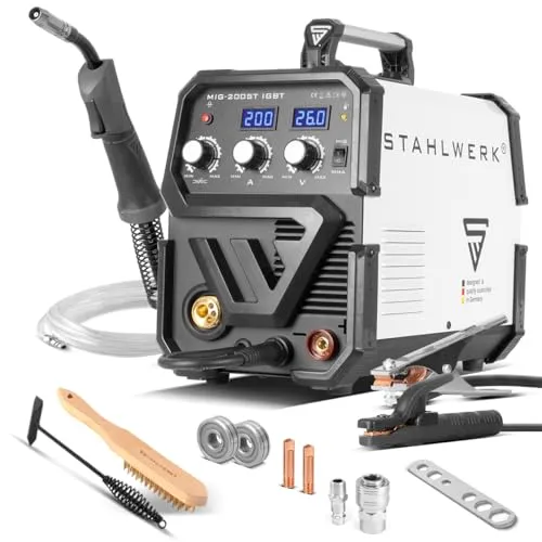 STAHLWERK Schweißgerät MIG MAG 200 ST IGBT