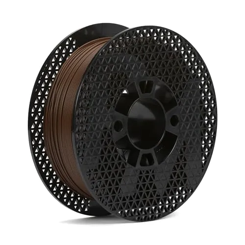 Filament PM PLA+ 1.75 mm, 1 kg Spule, 3D Drucker Filament, Passend für die Meisten FDM 3D Drucker, SKIN edition (Pantone 477C, RAL 8025, Braun)