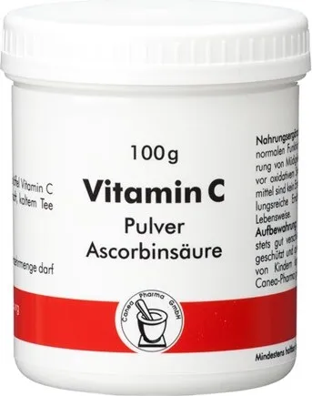 Canea Vitamin C Pulver Ascorbinsäure, 100 g Pulver