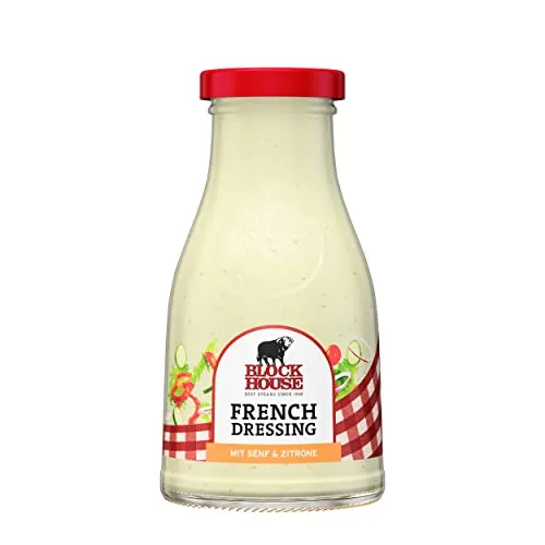 BLOCK HOUSE Salatdressing FRENCH, 240ml Glas