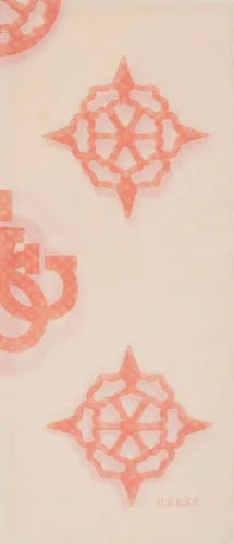 GUESS Peony Sestri Logo Scarf 80X190 in gelb von GUESS