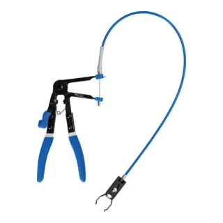 BGS Kraftstoffleitungs-Zange mit Bowdenzug 650 mm - Kraftstoffanlage, ermöglicht schnelles und einfaches Trennen von Kraftstoffleitungen und ist ideal für Schnellkupplungen an verschiedenen Systemen.