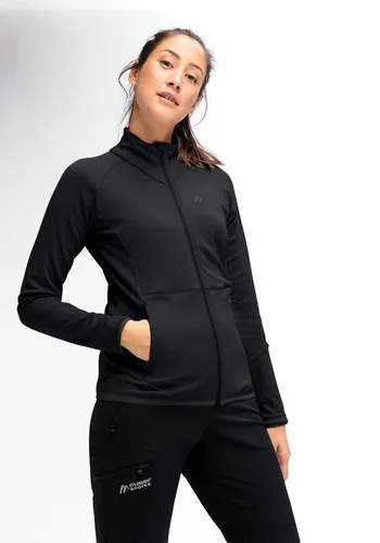 Maier Sports Sinaia Women black (M10900) 36 - Funktionsjacke für Damen, ideal für Outdoor-Aktivitäten. Mit dryprotec-Technologie trocknet sie besonders schnell und bietet dabei höchsten Tragekomfort.