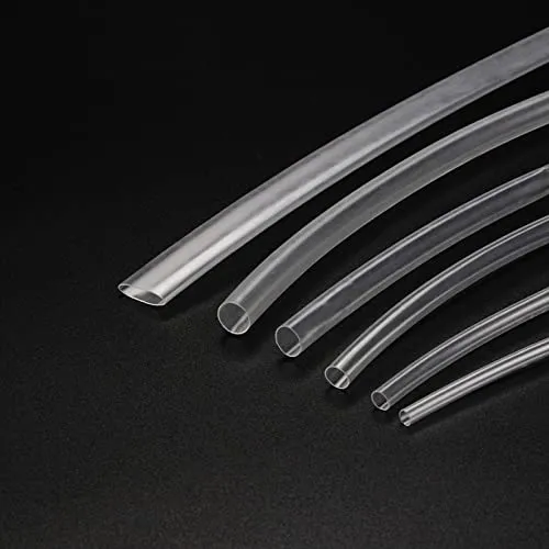 MakerMind 1m Schrumpfschlauch 2:1 Schrumpfverhältnis Transparent Φ12mm Meterware