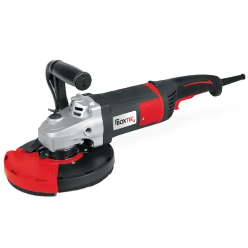 BOXTEC Betonschleifer 180 mm - Leistungsstarke Sanierungsfräse - Schleifmaschinen für perfekte Oberflächen, 2000 Watt Leistung für effizientes Arbeiten und schnelle Ergebnisse bei Ihren Schleifprojekten.