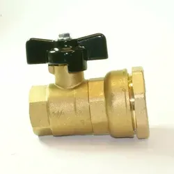 Caleffi Messing PE Rohr Klemmverschraubung 25 mm x 1/2 Zoll IG mit Kugelhahn - Hochwertige Messing PE Rohr Klemmverschraubung für zuverlässige Wasserinstallationen. Ideal für Schmutzwasser und Trinkwasser, einfach zu installieren und sofort einsatzbereit.