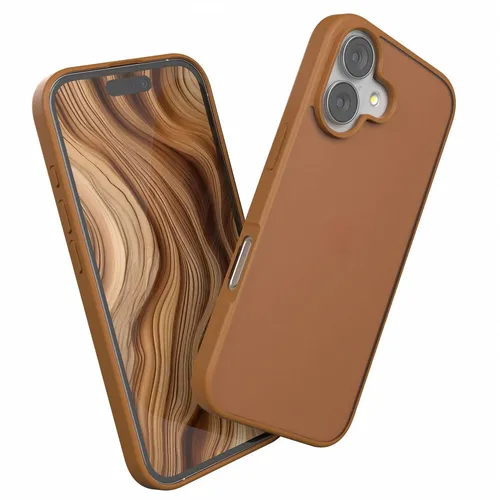 Outdoor Hülle für iPhone 17 Handyhülle mit Rand Case Cover Kameraschutz Braun