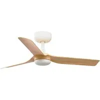 Faro DC Deckenventilator Mini Punt S WE-AH 90 - Kompakter Ventilator mit 90 cm Durchmesser, ideal für kleine Räume. Inklusive Fernbedienung und 6 Geschwindigkeiten für optimale Luftzirkulation das ganze Jahr über.