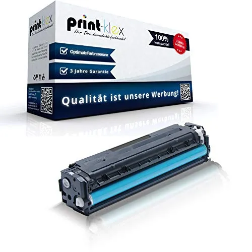 Print-Klex Tonerkartusche kompatibel für Canon I-Sensys LBP 5050 LBP 5050 n MF 8000 Series MF 8030 MF 8030 cn MF 8040 cn MF 8050 MF 8050 cn MF 8080 cw 1980B002 Black Schwarz - Color Line Serie