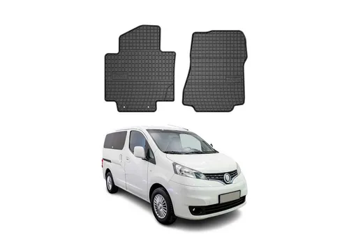 OMAC Auto-Fußmatten für Nissan NV200 2009-2021 - Fahrzeugspezifische Gummimatten, rutschfest und wasserfest. Ideal für optimalen Schutz und einfache Reinigung im Innenraum Ihres Nissan NV200.