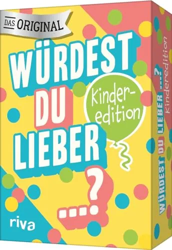 Würdest du lieber ...? – Die Kinderedition: | Das Original. Der Spieleklassiker für Geburtstage und Partys. Mit über 60 lustigen Fragen. Das perfekte Geschenk für Kinder ab 6 Jahren