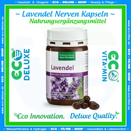 Sanct Bernhard Lavendel Nerven-Kapseln