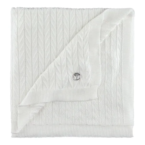 Joop! Plaid J-Weavelle 130x170 cm – Weiß, Double Face in weiß von JOOP!