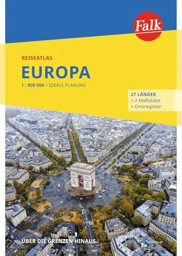Falk Reiseatlas Europa 1:800.000