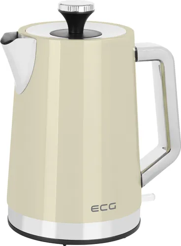 ECG RK 1766 Vintage Vanilla Wasserkocher 1,7L