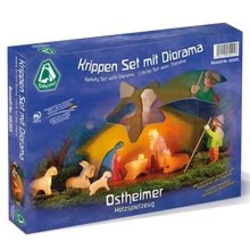 Ostheimer Krippen-Set mit Diorama (60205)