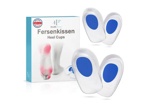 Health Press Fersenkissen Gel Einlegesohlen für Schuhe von Health Press