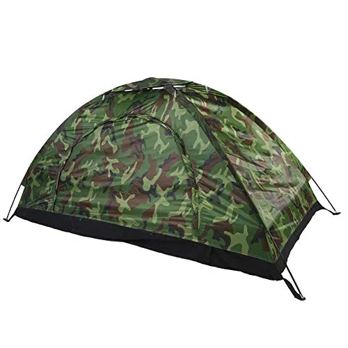Einmannzelt,Zelt 1 Person,Wurfzelt 2 Personen Wasserdicht,Zelt 2 Personen,1 Mann Camzelt Faienzelt ppelzelt Cam Dome Zelt,Outdoor Uv Schutz wasserdichte Eine Personen Zelt Shelters M