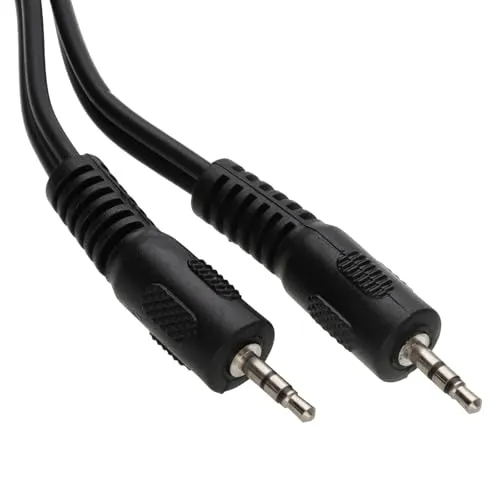 kenable 2,5 mm Stereo Klinkenstecker Zum 2,5 mm Klinkenstecker Stecker Kabel Anschlusskabel 3 m [3 Meter/3m]