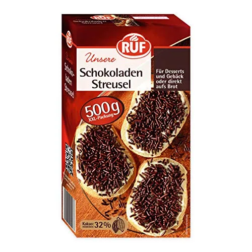 RUF Schokoladen-Streusel XXL, 500 g