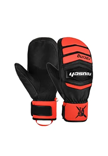Reusch Worldcup Warrior Team Mitten warme, Winddichte und extra atmungsaktive Unisex Fäustlinge Fausthandschuhe Winterhandschuhe Schneehandschuhe Skihandschuhe für Damen und Herren