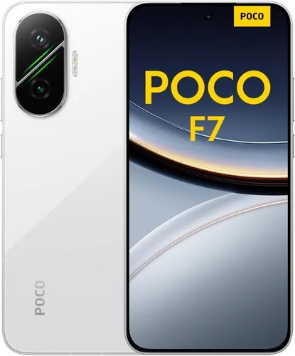 Xiaomi Smartphone POCO F7 - 512GB, Weiß - Smartphone mit 512 GB Speicher, 6.83