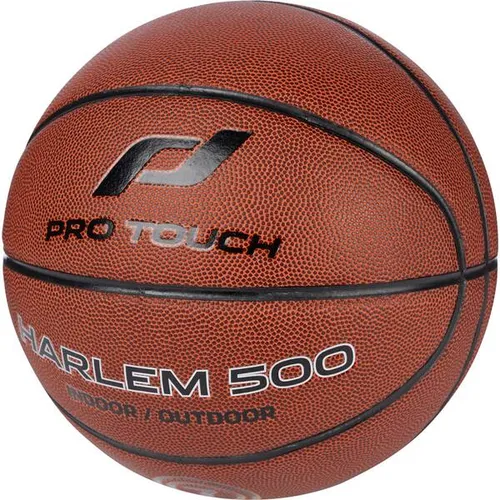 PRO TOUCH Basketball Harlem 500 - Basketball für anspruchsvolle Spieler, mit hervorragender Griffigkeit und robustem Material, ideal für Indoor- und Outdoor-Courts.