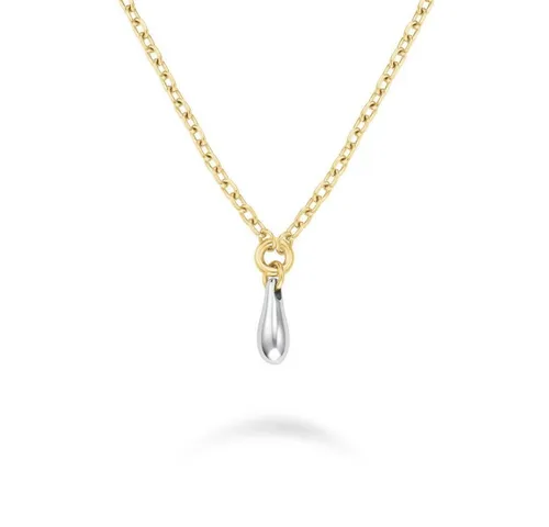 ROSEFIELD Kette mit Anhänger ROSEFIELD Halskette Dome Drop Duotone Gold Silber