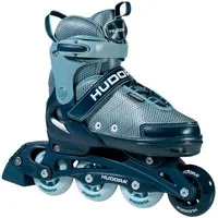 Hudora Inline Skates Leon 2.0 Ocean - Kinder Inlineskates Größe 29-32 - Inliner für Kinder mit verstellbarer Größe und stabiler Bauweise, ideal für sichere und komfortable Fahrten im Freien.