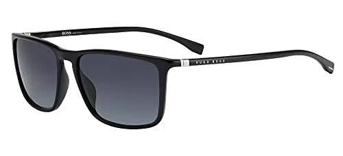 HUGO BOSS BOSS 0665/S/IT 807 BLACK Herren Sonnenbrille - Sportbrillen mit 2 Jahren internationaler Garantie und stilvollem Design in Schwarz, ideal für Herren.